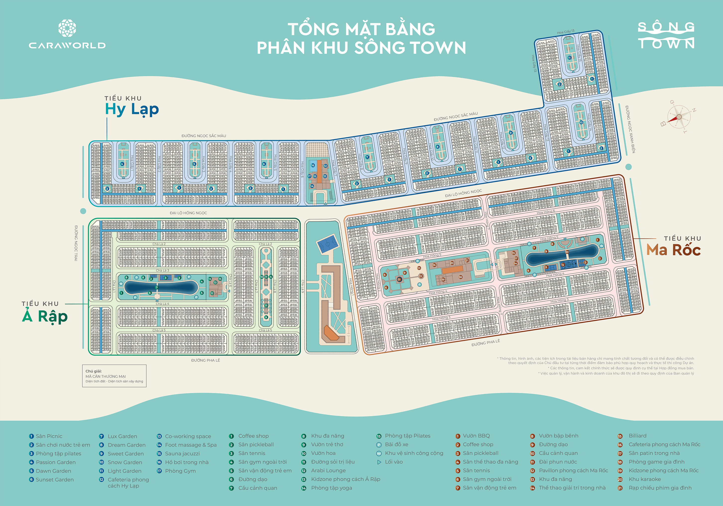 Mặt bằng khu đô thị caraworld