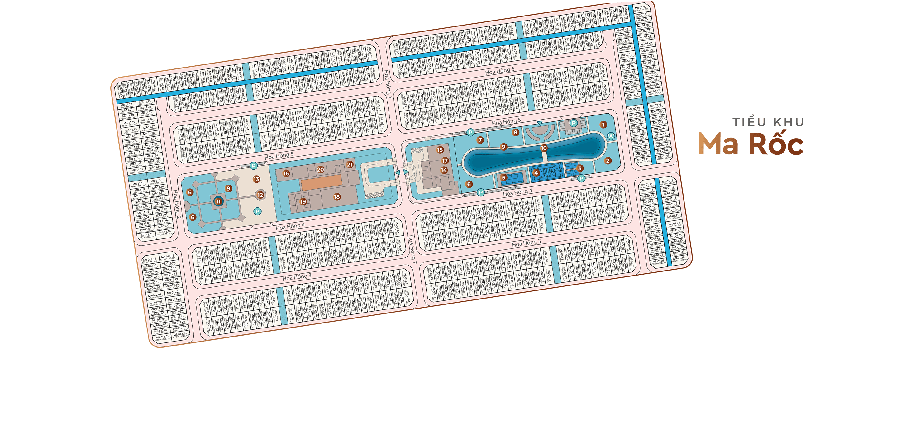 Mặt bằng khu đô thị caraworld